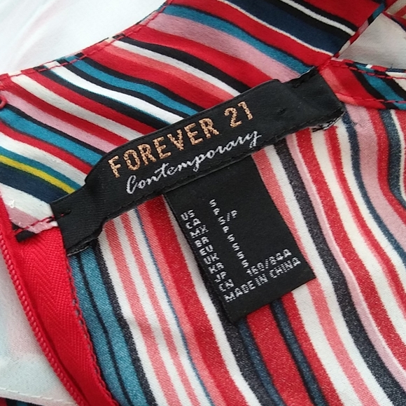 Forever 21 sexy silky dress size small - Picture 5 of 5